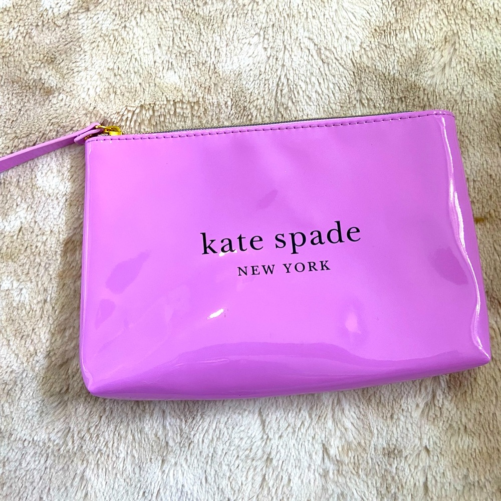 RARE Kate Spade Vinyl Bag 💜♠️